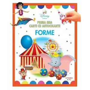 Disney Bebe, Prima mea carte cu autocolante, Forme imagine