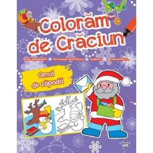 Coloram de Craciun, Omul de zapada imagine