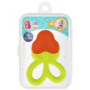 Jucarie pentru dentitie, BamBam, Capsuna imagine