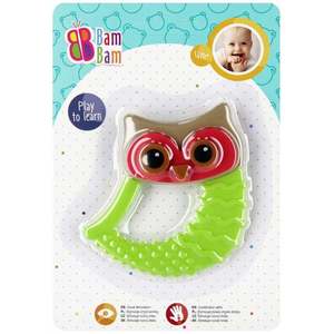 Jucarie pentru dentitie, BamBam, Bufnita imagine