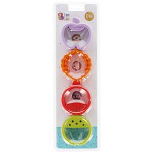 Jucarie senzoriala, BamBam, Inele, 16 piese imagine