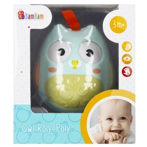 Jucarie care se leagana, BamBam, Bufnita, Verde imagine