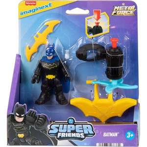 Set de joaca cu figurina, Imaginext, Metal Force, Batman, JDK91 imagine
