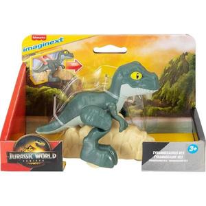 Figurina dinozaur articulata, Imaginext, Jurassic World, Tyrannosaurus Rex, JDK80 imagine