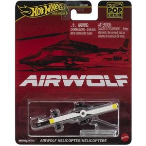 Elicopter metalic, Hot Wheels Premium, Pop Culture, Airwolf, JBL56 imagine