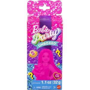 Papusa Chelsea surpriza, Barbie Party Unboxed, JFY04 imagine