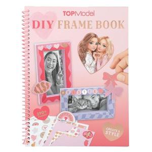 Carte cu rame foto si stickere, Depesche, TopModel, Dyi Frame Book imagine