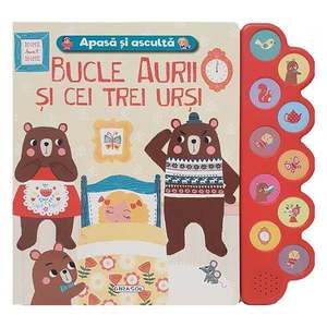 Apasa si asculta povestea, Bucle Aurii si cei trei ursi imagine