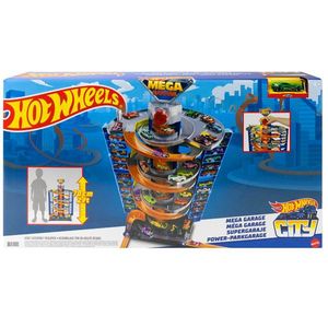 Set de joaca cu masinuta Hot Wheels City, Mega Garage, GTT95 imagine
