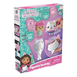 Set 4 figurine squishy de colorat, Gabbys Dollhouse imagine