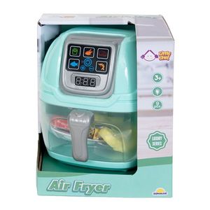 Friteuza cu lumini si sunete, Little Chef, Air Fryer, 9 accesorii imagine