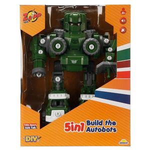 Robot transformabil 5in1, Zapp Toys, Autobots, Verde imagine