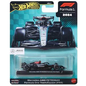 Masinuta metalica de curse, Hot Wheels, Formula 1, Mercedes-AMG Petronas (#44), JBM16 imagine