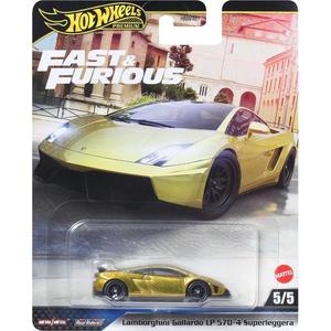 Masinuta Fast and Furious, Hot Wheels, Lamborghini Gallardo LP570-4 Superleggera, JBM01 imagine