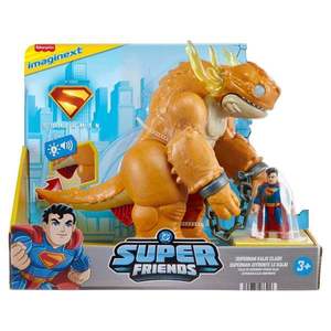 Set 2 figurine, Imaginext, Superman confruntarea cu Kaiju Clash, JDL07 imagine
