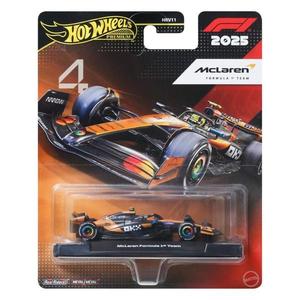 Masinuta metalica de curse, Hot Wheels, Formula 1, McLaren Formula 1 Team (#4), JKD88 imagine