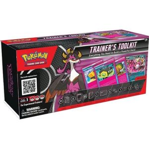 Set cartonase Pokemon TCG, Trainer is Toolkit 2025 imagine