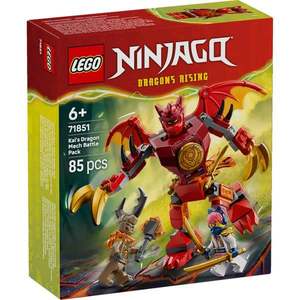 LEGO® Ninjago - Pachet de lupta cu robotul Dragon al lui Kai (71851) imagine