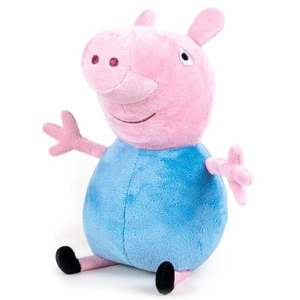 Jucarie de plus George Peppa Pig, Play By Play, 36 cm imagine