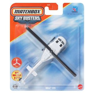 Elicopter metalic, Matchbox, Sky Busters, Bell 205, JJW13 imagine