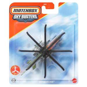 Elicopter metalic, Matchbox, Sky Busters, Sky Scorcher, JJW22 imagine