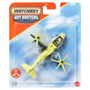 Elicopter metalic, Matchbox, Sky Busters, Sky Safari, JJW26 imagine
