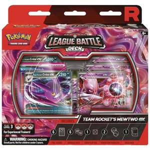 Set cartonase, Pokemon TCG, League Battle Deck, Team Rockets Mewtwo imagine