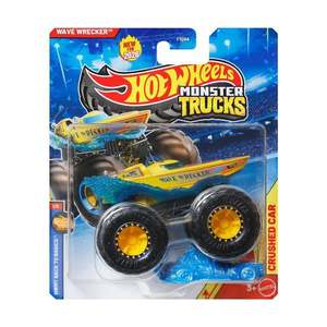 Masinuta Hot Wheels, Monster Truck, Wave Wrecker, JHY22 imagine