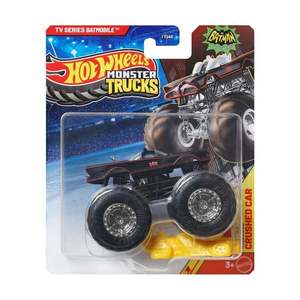 Masinuta Hot Wheels, Monster Truck, Tv Series Batmobile, JND65 imagine