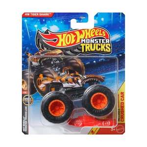 Masinuta Hot Wheels, Monster Truck, Hw Tiger Shark, JKJ90 imagine