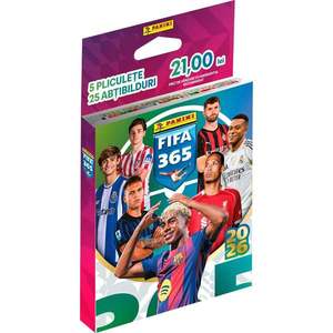 Set 5 pliculete cu stickere, Panini, FIFA 365, Ecoblister, 2026 imagine