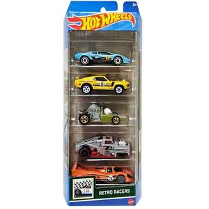 Set masinute Hot Wheels, Retro Racers, HTV50, 1: 64 (5 modele) imagine