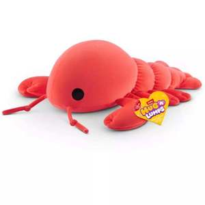 Jucarie de plus super moale, Hug A Lumps, S2, Lenny Lobster, 60 cm imagine
