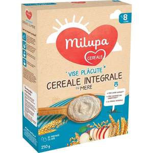 Cereale integrale cu mere Milupa, Vise placute, 250 g imagine