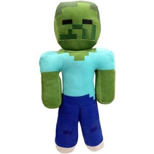 Jucarie de plus, Play by Play, Zombie Steve, Minecraft, 35 cm imagine