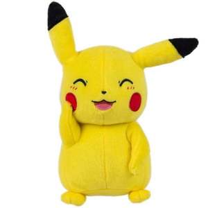Jucarie de plus, Play by Play, Pikachu, Pokemon, 23 cm imagine