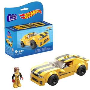 Masina de curse cu pilot, Hot Wheels, Mega, 17 Camaro, HHL98 imagine