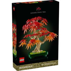 LEGO® Botanicals - Bonsai de artar japonez rosu (10348) imagine