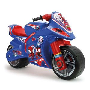 Moto Ride-On, Injusa, Winner Spidey XL, Albastru imagine