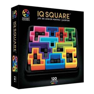 Joc de logica cu 120 de provocari, Smart Games, IQ Deluxe, Square imagine