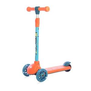 Trotineta cu 3 roti, lumini, Lorelli Tamtam, Orange Ufo imagine