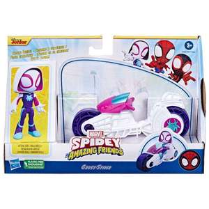 Set figurina cu motocicleta, Spidey, Ghost Spider, F7461 imagine