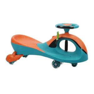 Masinuta fara pedale cu lumini si sunete, Xiamen, Portocaliu Verde imagine