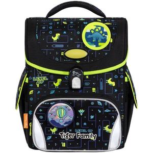 Ghiozdan neechipat Jolly, Tiger Family, motiv Level Up imagine