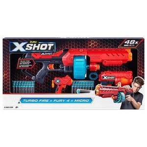 Blaster X-Shot Combo Pack Turbo Fire Fury, 48 proiectile imagine