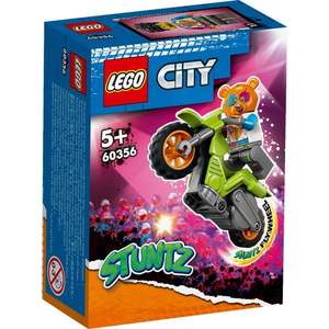 LEGO® City - Motocicleta de cascadorie cu urs (60356) imagine