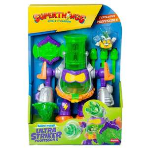 Robot cu figurina, Superthings, Ultra Striker Professor K imagine
