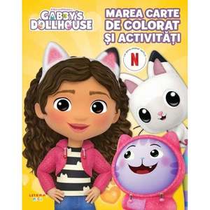 Marea carte de colorat si activitati, Litera, Gabbys Dollhouse imagine