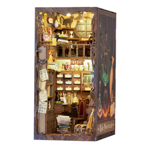Book Nook. Puzzle 3D - Cotor de carte DIY - Magic Pharmacist | Robotime imagine