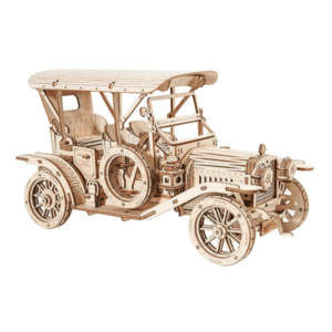 Puzzle 3D din lemn - Masina de epoca - Rokr | Robotime imagine